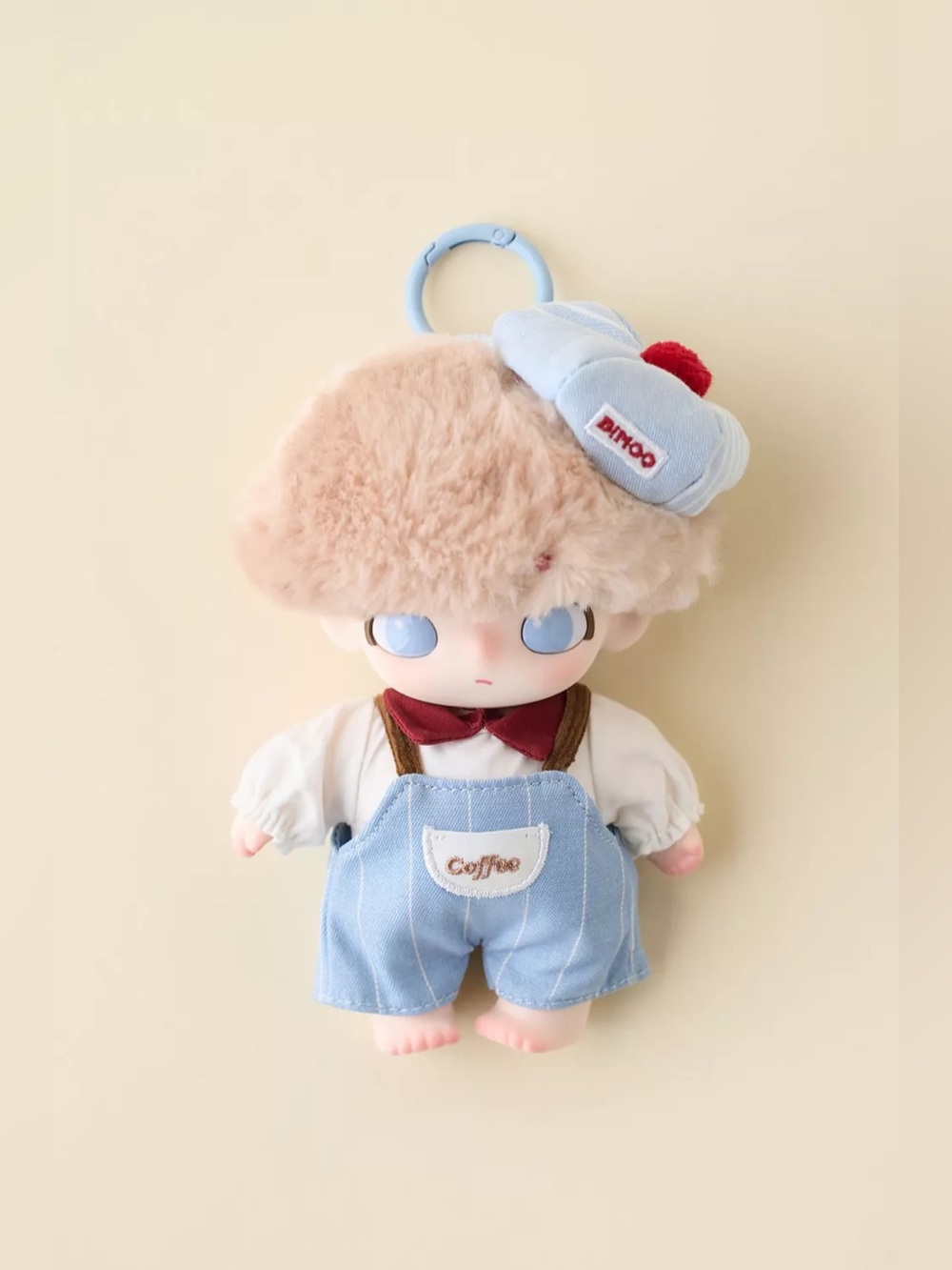 POP MART DIMOO Crush On Coffee Series Plushie Keychain Original Price $55